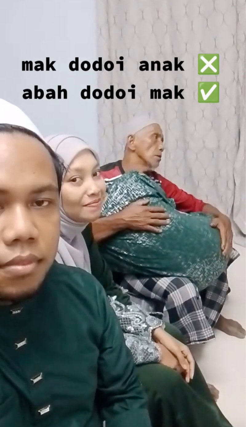 Warga emas dodoikan isteri